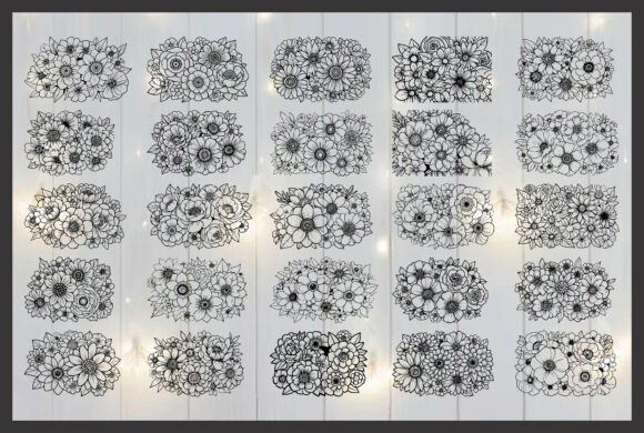 Download Beautiful Flower Bouquet Coloring Pages - Bouquet Collection