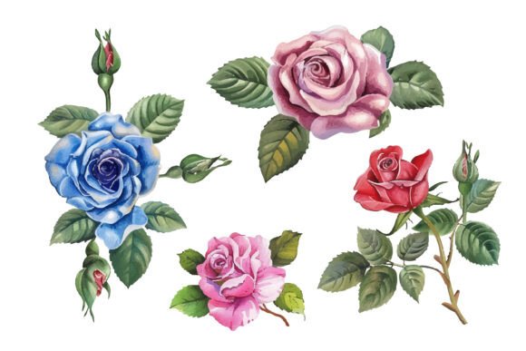 Download Hand Painted Flowers - Hand painted flowers Collection