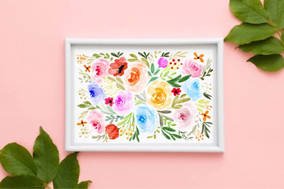Download Watercolor Flower Bouquet Png - Bouquet Collection