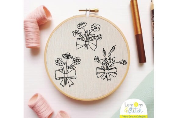 Download Bow Ribbon Flowers: Floral Bouquet - Bouquet Collection