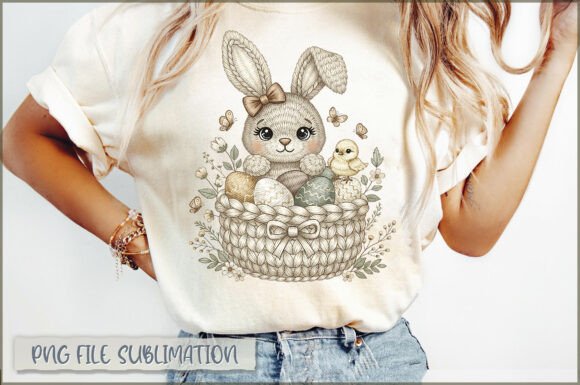 Download Bunny Basket Easter Eggs PNG - Basket easter Collection